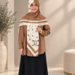 روسری سیا اسکارف طرح سلین