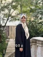 روسری ابریشم ژاکارد کرم طرح گل