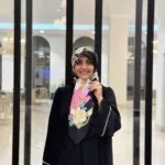 روسری پاپیونی مشکی رنگی