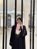 روسری پاپیونی مشکی رنگی