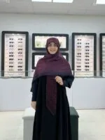 روسری نخ کشمیر وارداتی طرح کوچ چری