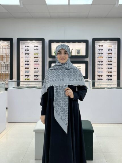 روسری نخ کشمیر وارداتی طرح کوچ طوسی